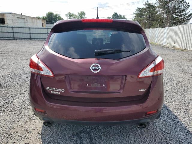  NISSAN MURANO 2012 Burgundy