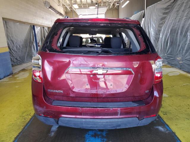  CHEVROLET EQUINOX 2017 Czerwony