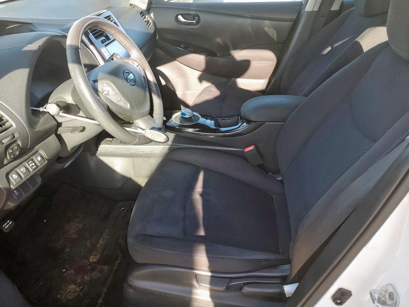  NISSAN LEAF 2017 White