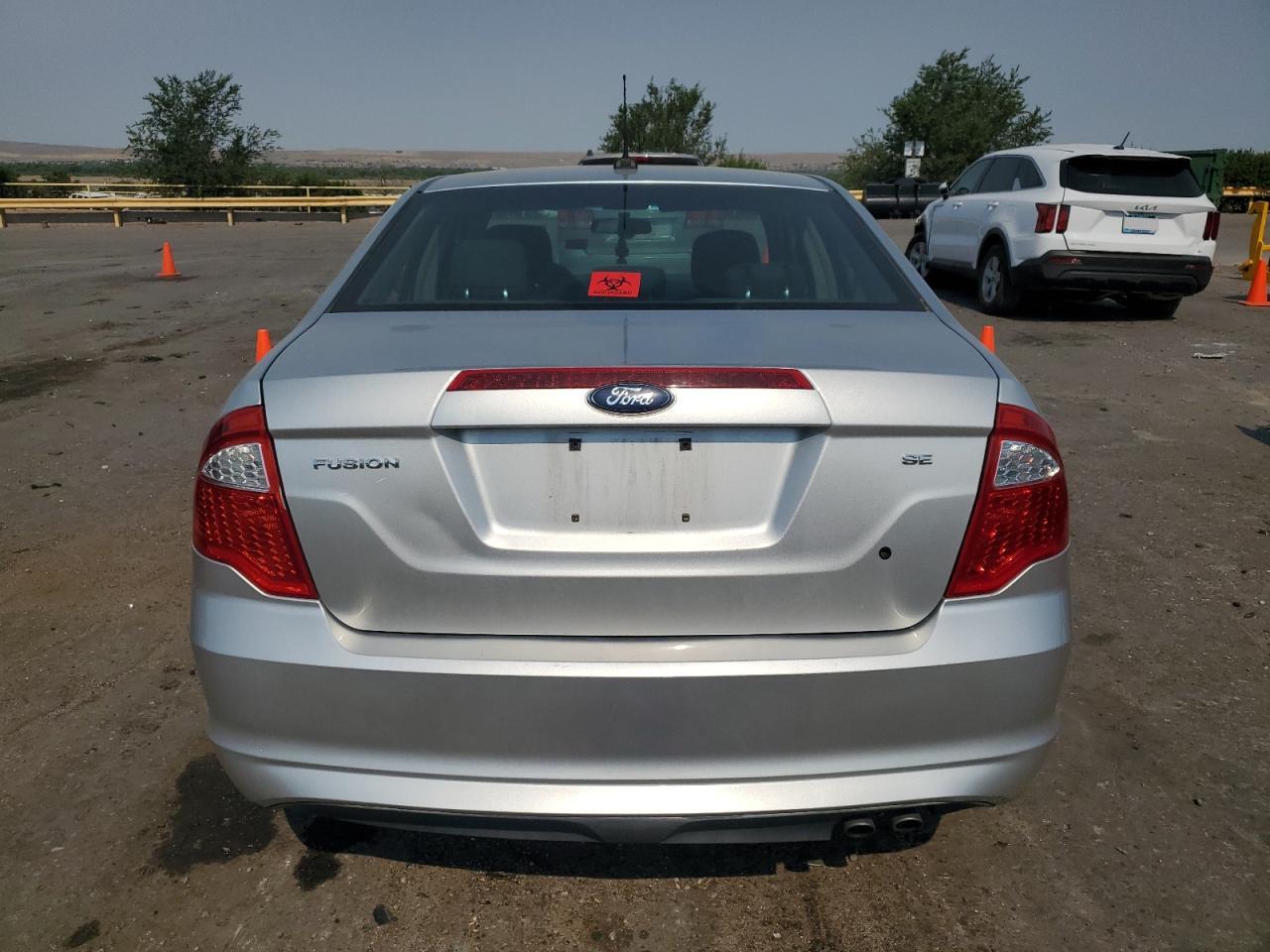 2012 Ford Fusion Se VIN: 3FAHP0HA8CR418344 Lot: 65070225