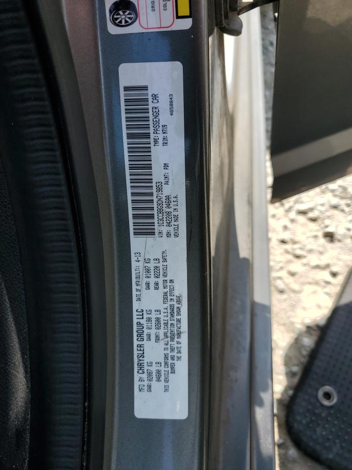 2013 Chrysler 200 Touring VIN: 1C3CCBBG9DN719853 Lot: 63990515