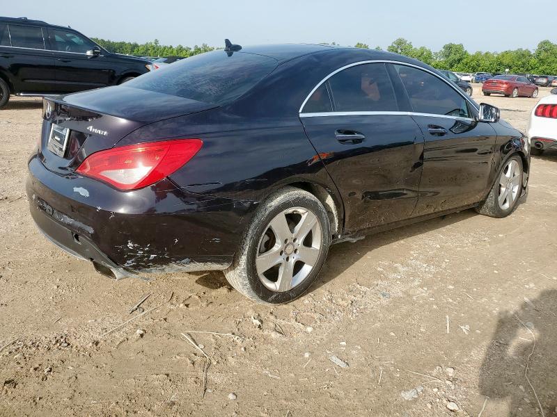 Sedans MERCEDES-BENZ CLA-CLASS 2016 Black