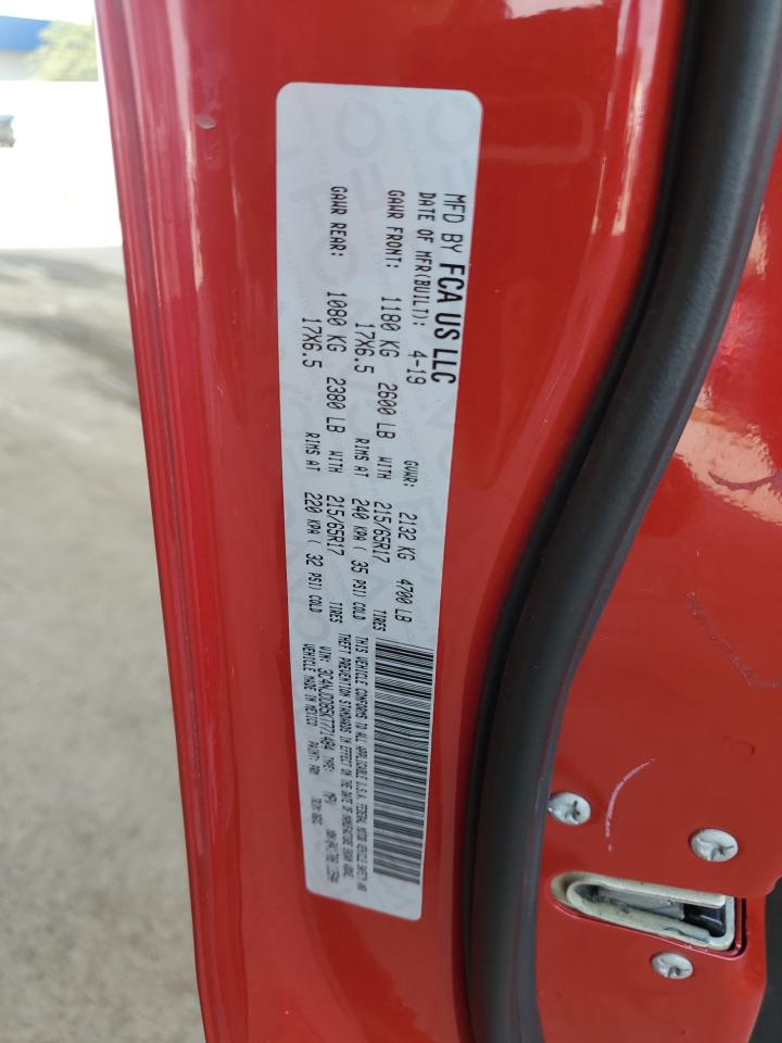 2019 Jeep Compass Trailhawk VIN: 3C4NJDDB5KT771484 Lot: 66185595