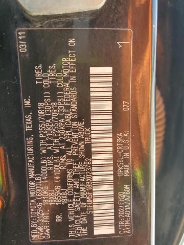 2011 TOYOTA TUNDRA DOUBLE CAB SR5  