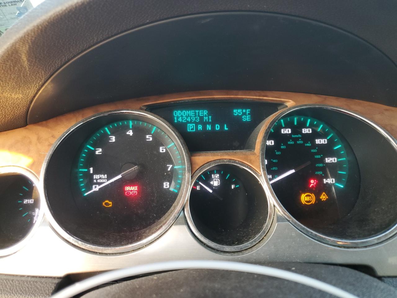 2009 Buick Enclave Cxl VIN: 5GAER23DX9J190422 Lot: 67265155