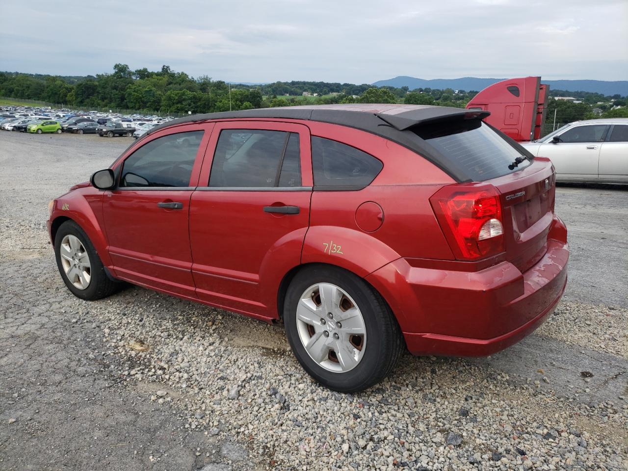2007 Dodge Caliber Sxt VIN: 1B3HB48BX7D542317 Lot: 65251625