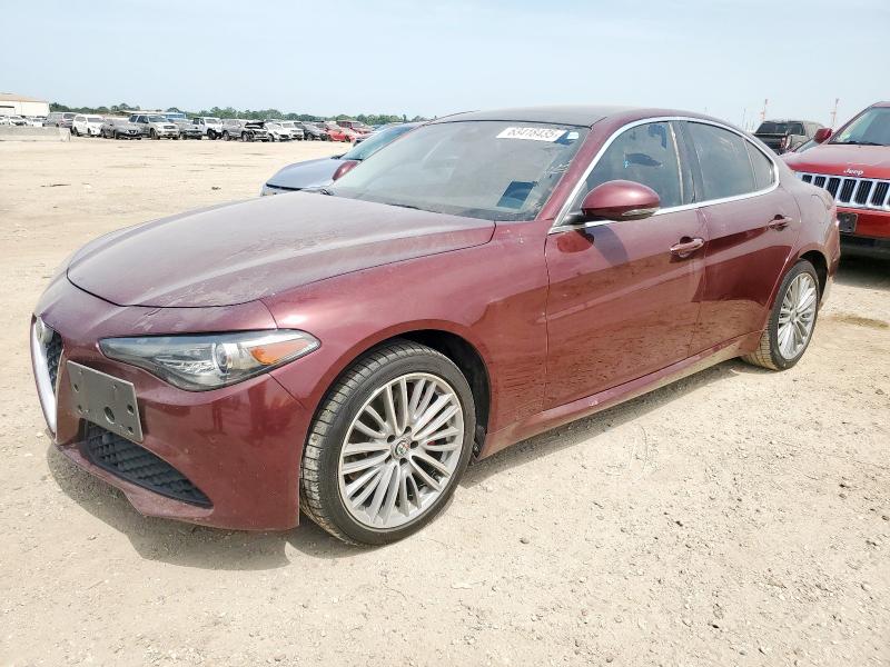  ALFA ROMEO GIULIA 2017 Czerwony