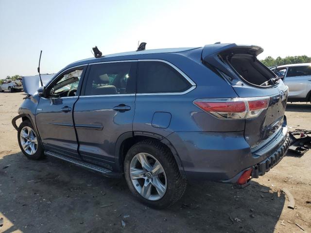 Parquets TOYOTA HIGHLANDER 2016 Blue