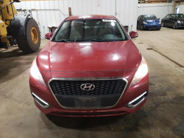  HYUNDAI SONATA 2016 Бургунди