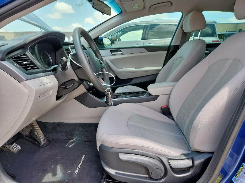  HYUNDAI SONATA 2018 Granatowy