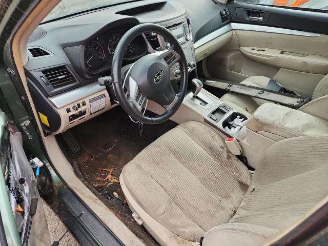  SUBARU OUTBACK 2012 Zielony
