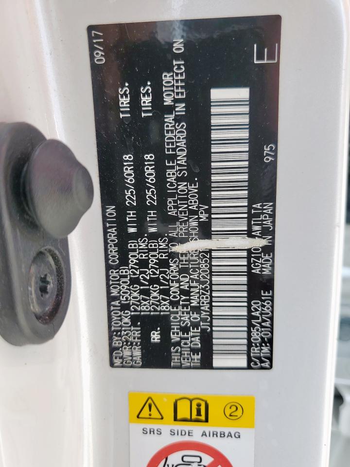 2018 Lexus Nx 300 Base VIN: JTJYARBZ3J2085211 Lot: 63031015