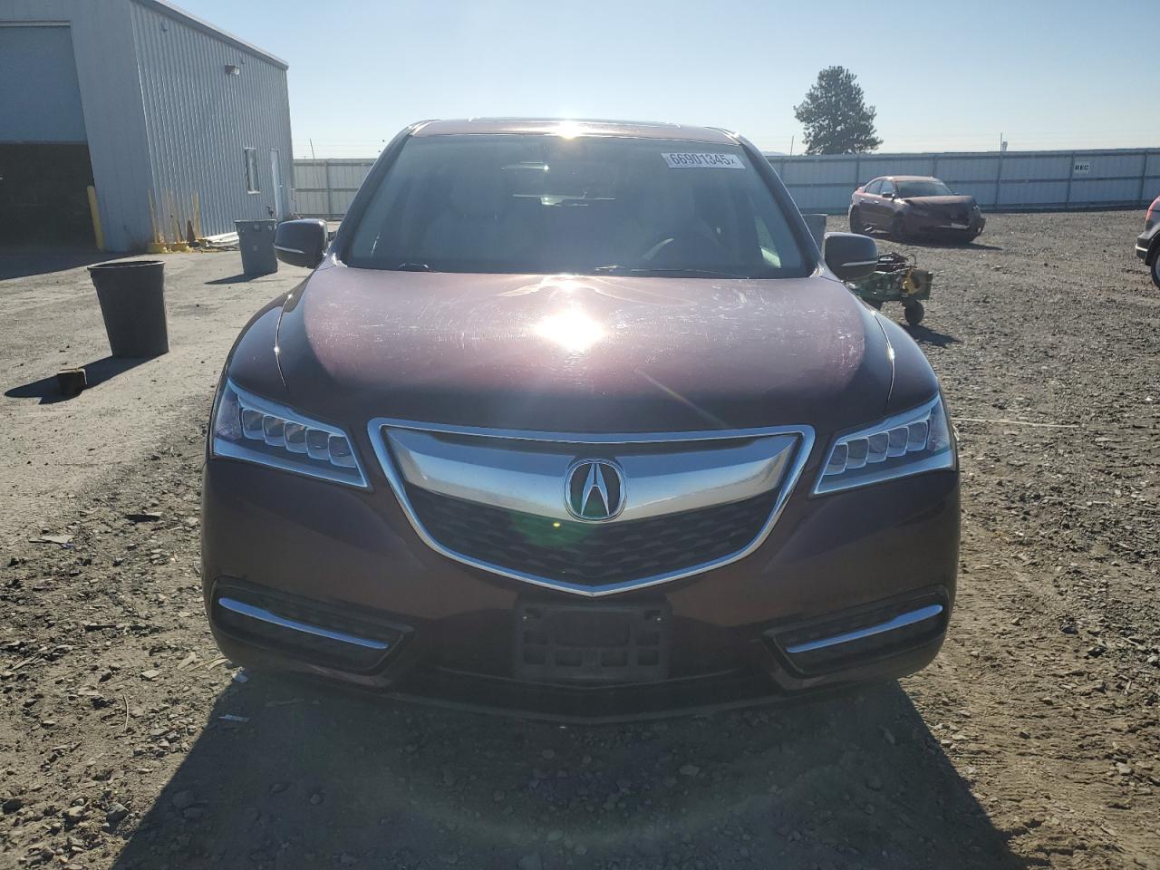 2014 Acura Mdx Technology VIN: 5FRYD4H49EB040607 Lot: 66901345