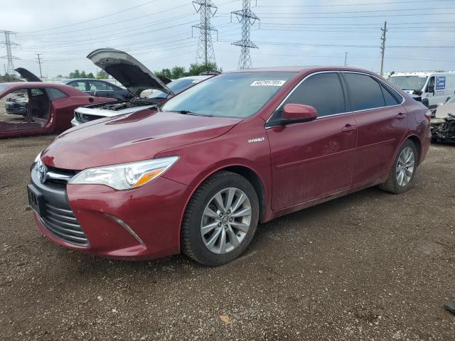  TOYOTA CAMRY 2015 Red