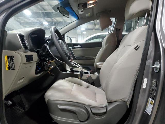  KIA SPORTAGE 2017 Серый