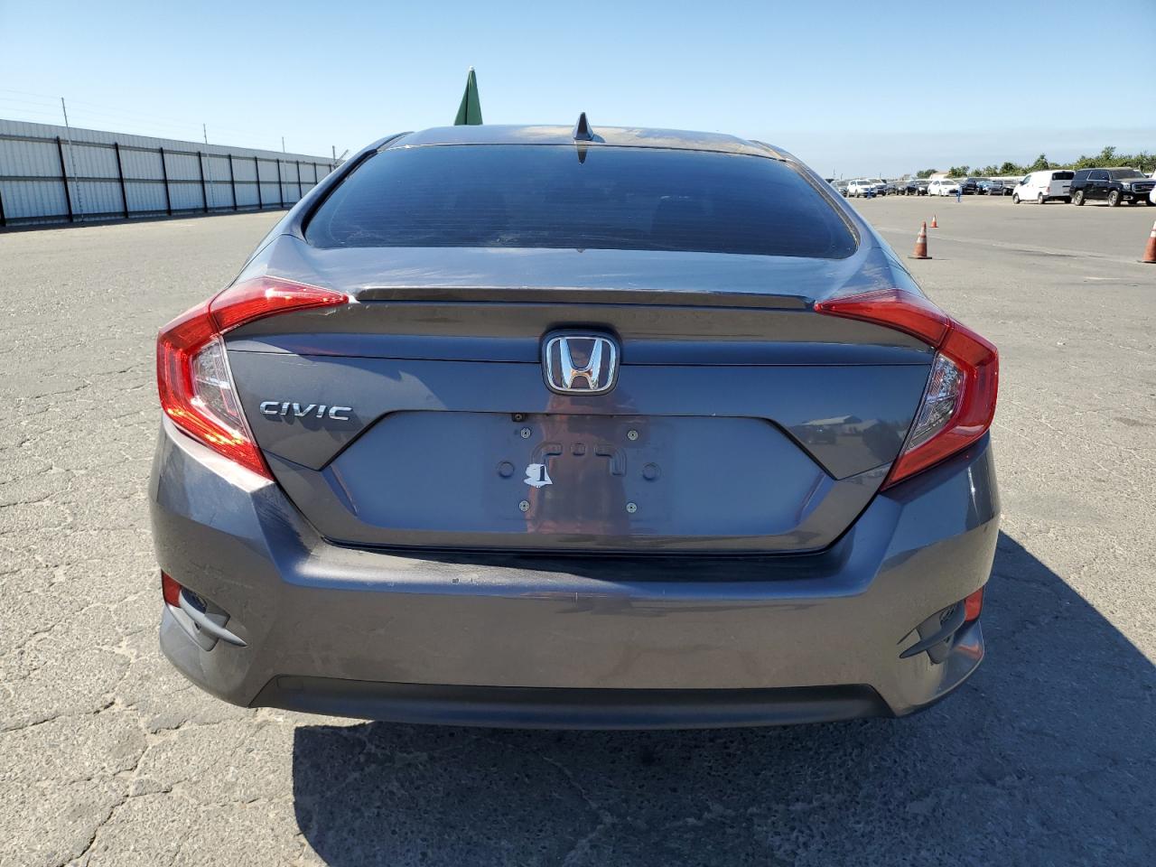 2018 Honda Civic Ex VIN: JHMFC1F39JX037550 Lot: 65715205