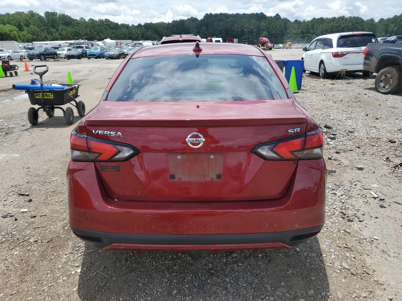 2022 Nissan Versa Sr VIN: 3N1CN8FV1NL832573 Lot: 63704005