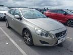 2013 VOLVO V60 SE LUX for sale at Copart CHESTER