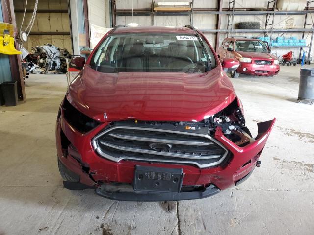  FORD ECOSPORT 2021 Red