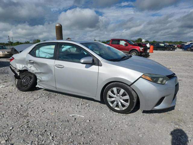Sedans TOYOTA COROLLA 2014 Srebrny