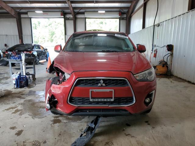  MITSUBISHI OUTLANDER 2015 Красный