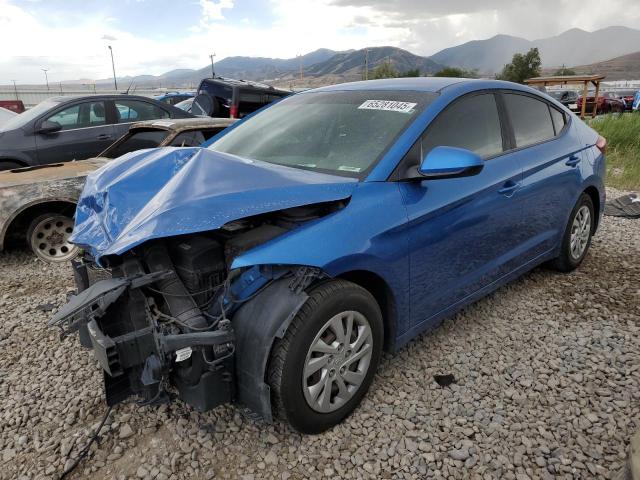  HYUNDAI ELANTRA 2018 Blue