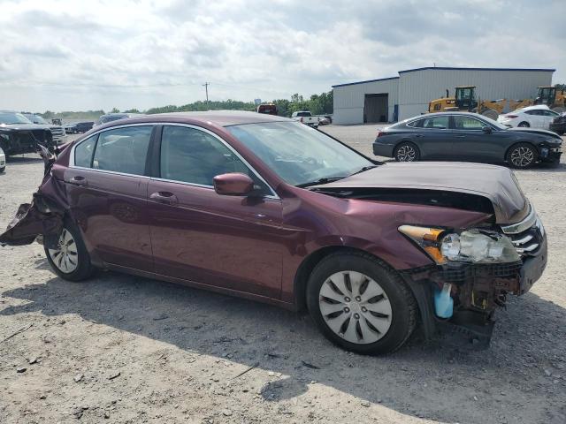 Sedans HONDA ACCORD 2012 Maroon