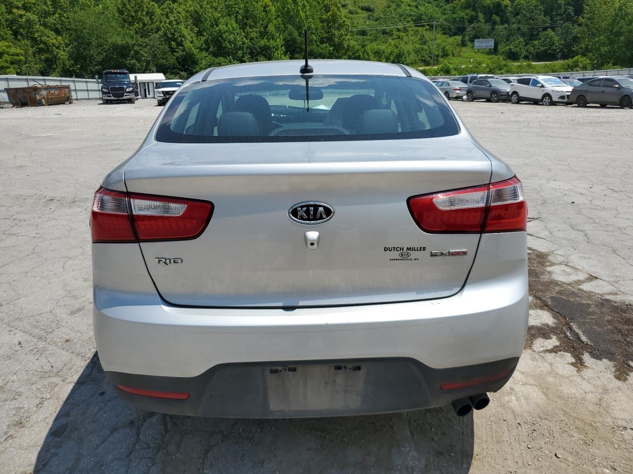 2012 Kia Rio Ex VIN: KNADN4A39C6055631 Lot: 63832115