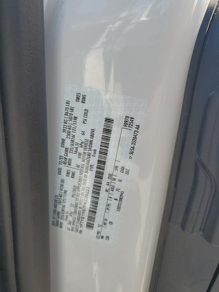 2023 Ford Transit T-150 VIN: 1FTYE1Y87PKC09223 Lot: 64928155