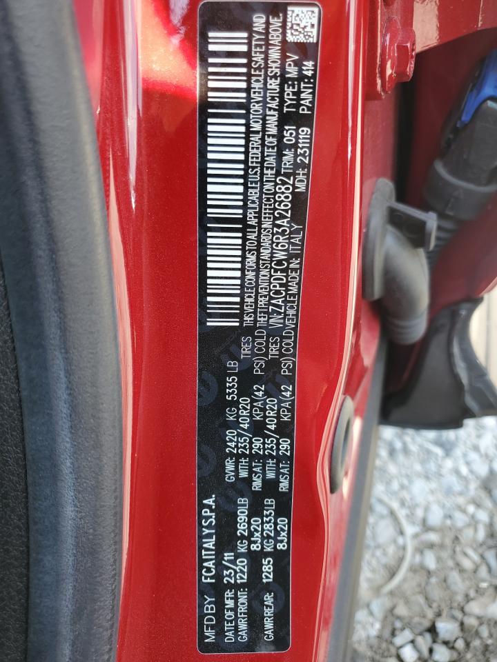 2024 Dodge Hornet R/T VIN: ZACPDFCW6R3A26882 Lot: 65917795