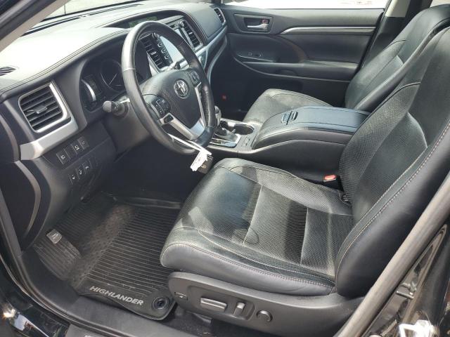  TOYOTA HIGHLANDER 2018 Czarny