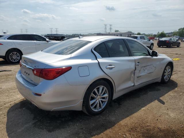  INFINITI Q50 2015 Серебристый