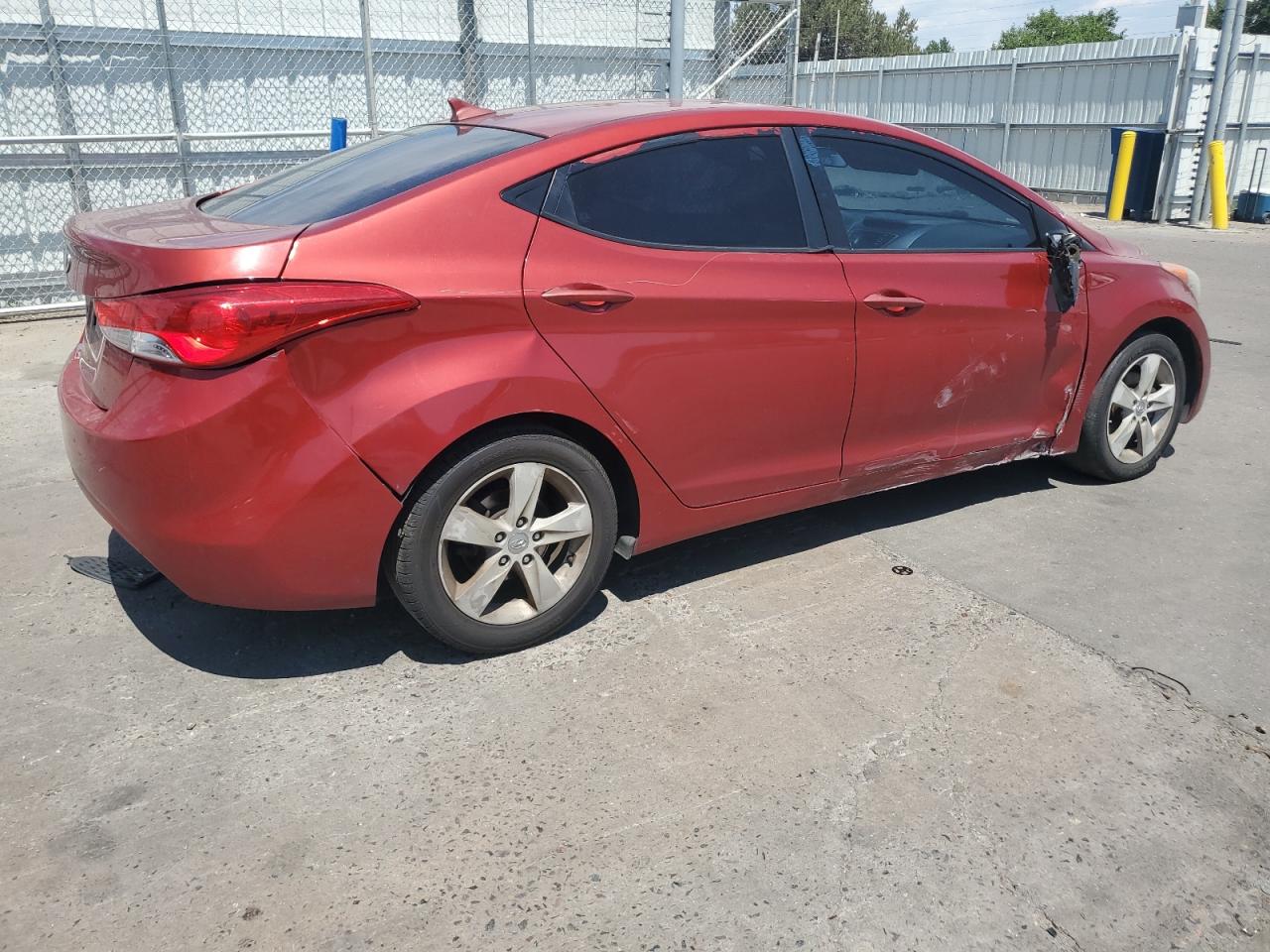 2013 Hyundai Elantra Gls red null gas KMHDH4AE7DU795408 photo #4