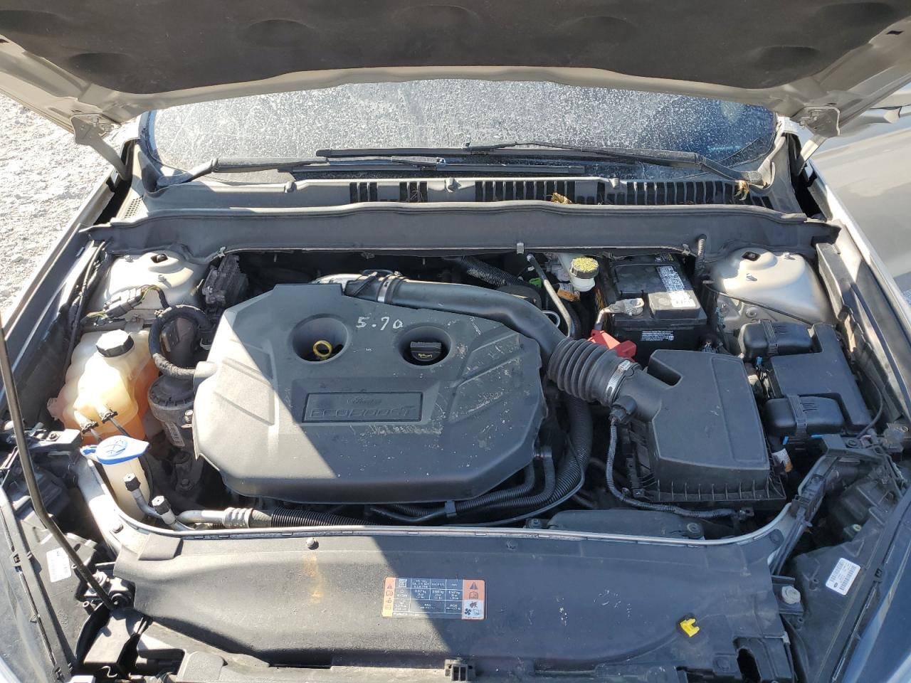 2016 Ford Fusion Titanium VIN: 3FA6P0K96GR128566 Lot: 64906915