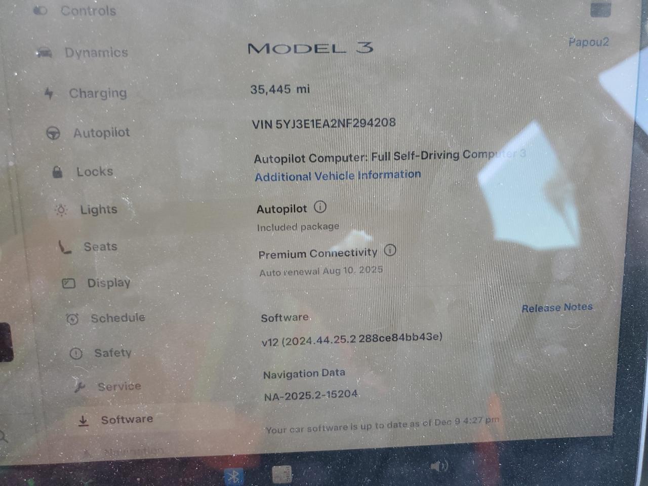 2022 Tesla Model 3 VIN: 5YJ3E1EA2NF294208 Lot: 65362075