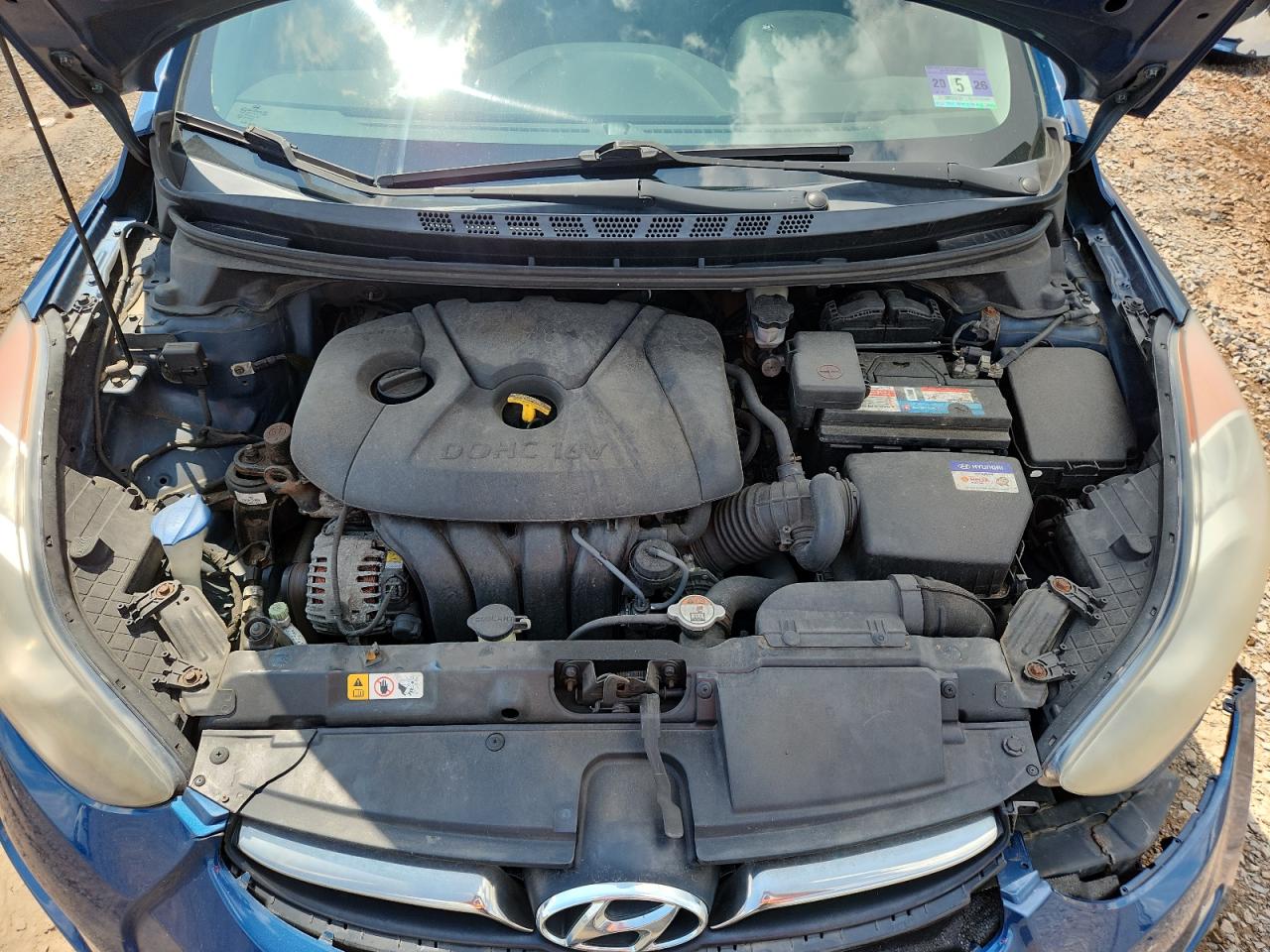 2013 Hyundai Elantra Gls VIN: KMHDH4AE0DU951630 Lot: 63833375