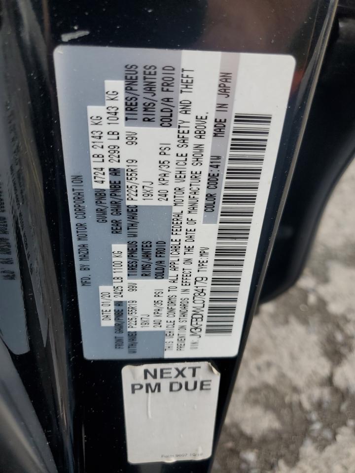 2020 Mazda Cx-5 Grand Touring VIN: JM3KFBDMXL0784179 Lot: 64937495