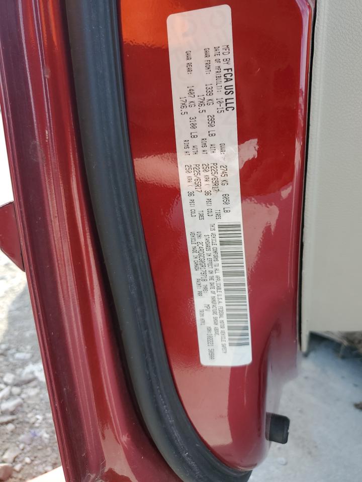 2016 Dodge Grand Caravan Sxt VIN: 2C4RDGCG0GR179718 Lot: 66208015