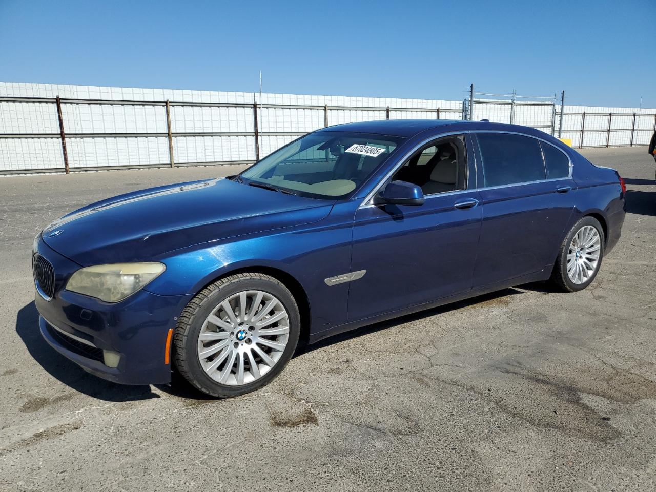 2010 BMW 750 Li VIN: WBAKB8C50ACY64018 Lot: 67024805