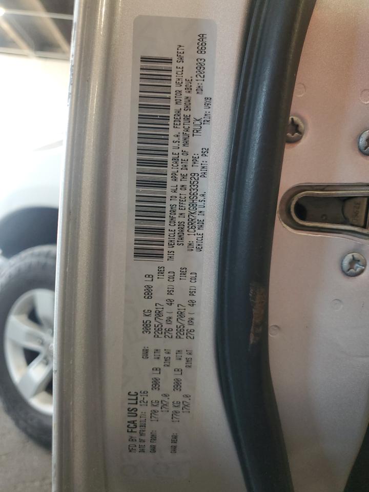 2017 Ram 1500 St VIN: 1C6RR7KG8HS633529 Lot: 64128545