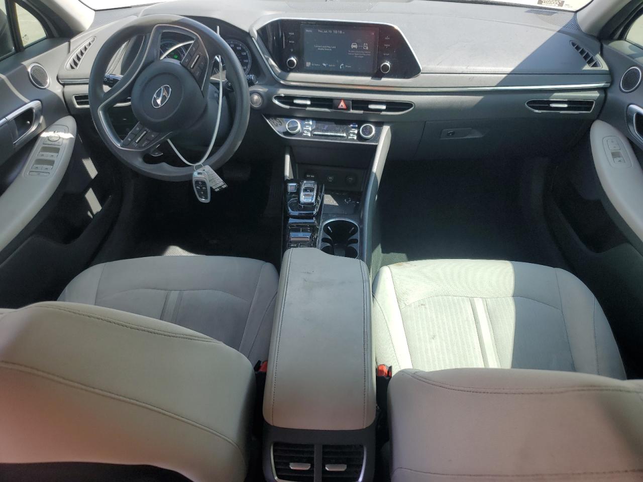 2021 Hyundai Sonata Hybrid VIN: KMHL24JJXMA030141 Lot: 63664015