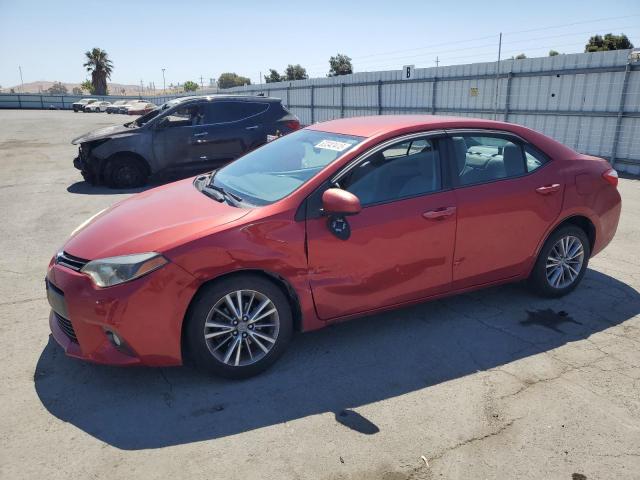 Седаны TOYOTA COROLLA 2015 Красный