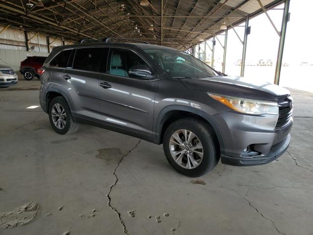  TOYOTA HIGHLANDER 2016 Szary
