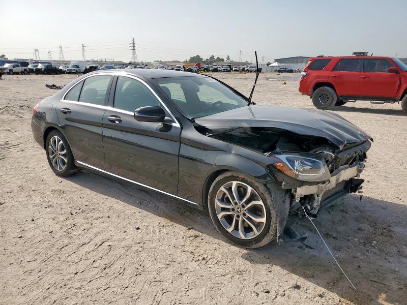  MERCEDES-BENZ C-CLASS 2018 Чорний