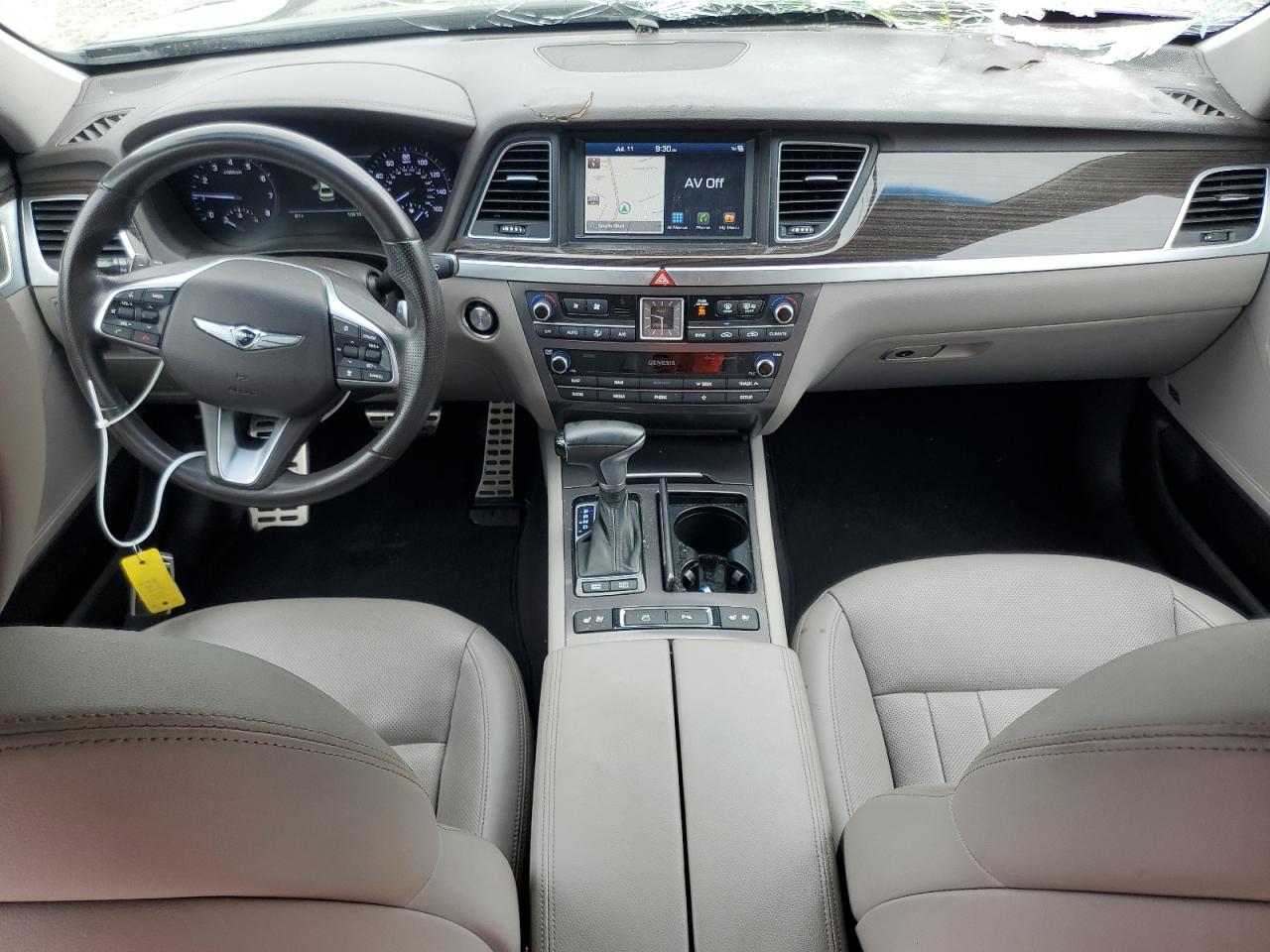 2019 Genesis G80 Base VIN: KMHGN4JE1KU300199 Lot: 63802065