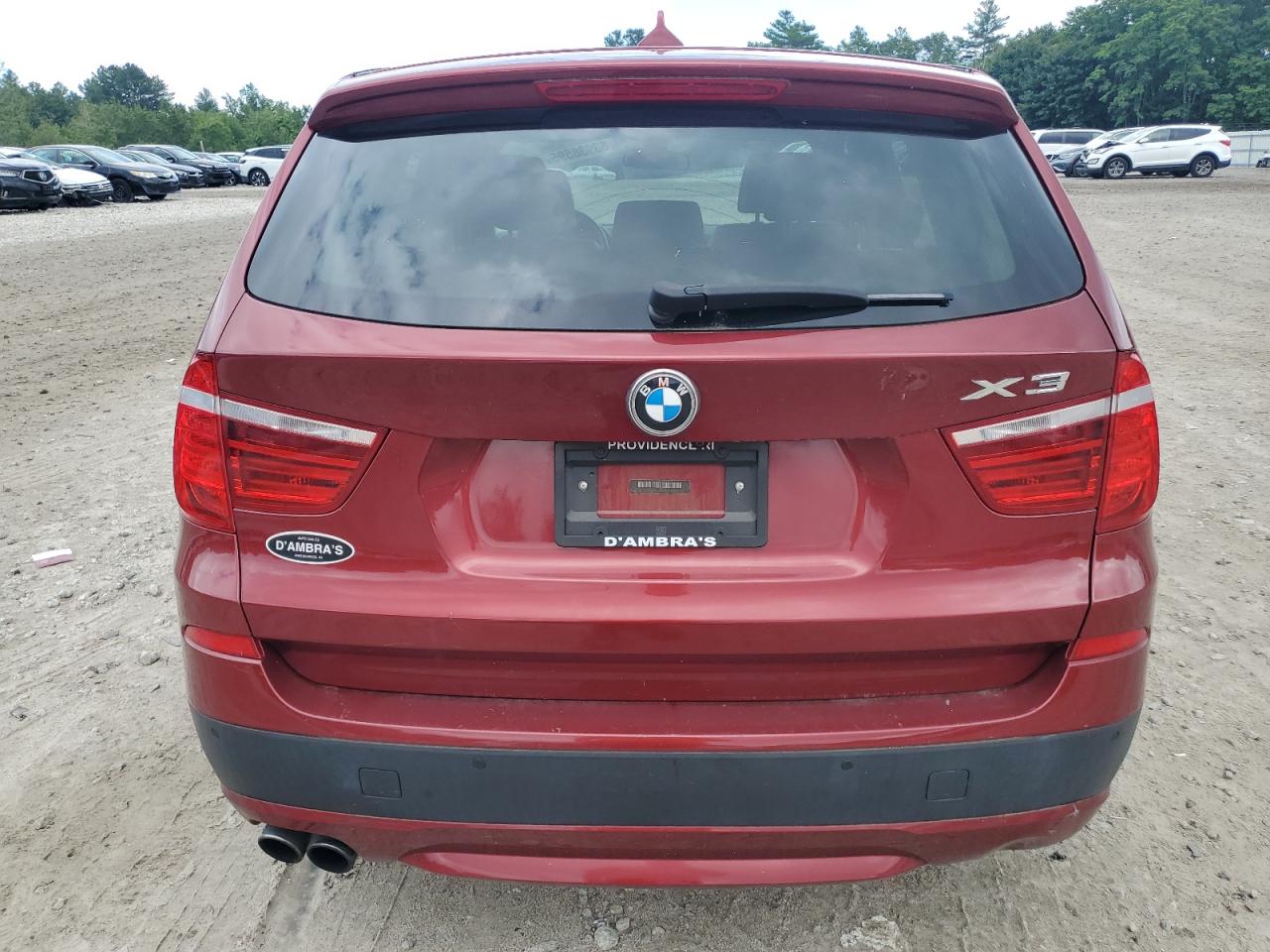 2013 BMW X3 xDrive28I VIN: 5UXWX9C52D0D04178 Lot: 63938595