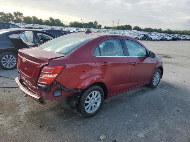  CHEVROLET SONIC 2017 Красный
