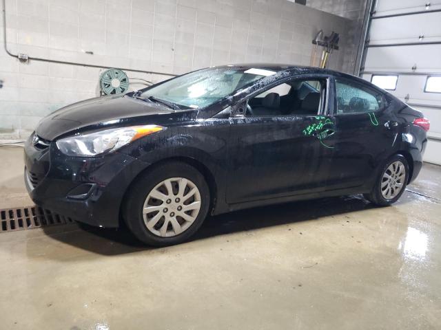  HYUNDAI ELANTRA 2012 Черный
