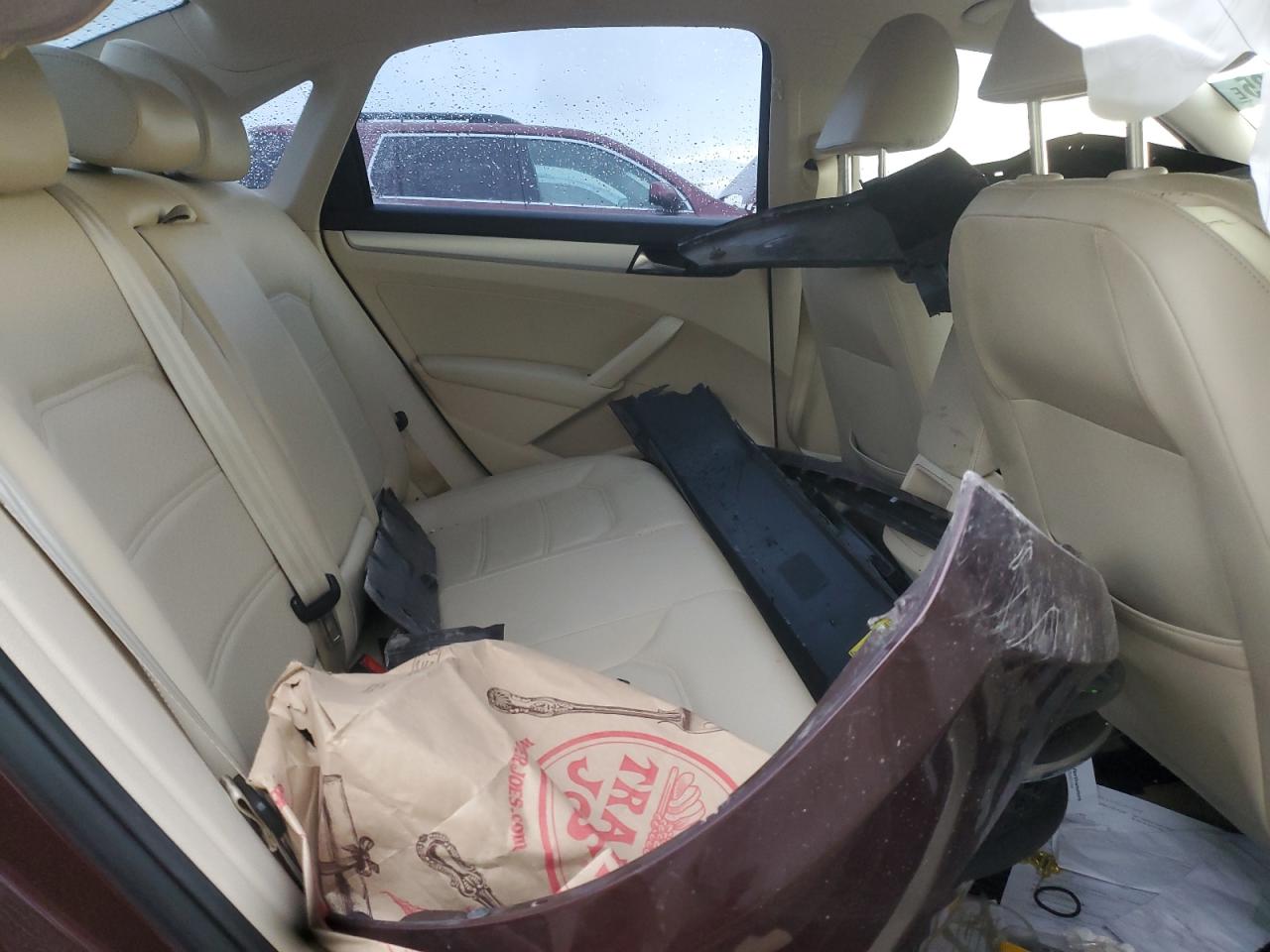 2012 Volkswagen Passat Se VIN: 1VWBP7A35CC083852 Lot: 65082485