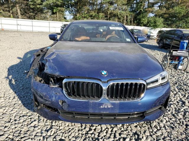  BMW 5 SERIES 2022 Синий